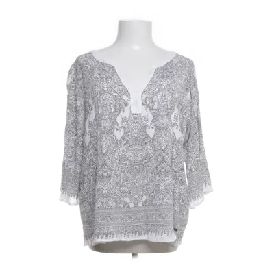 Blouse (White, Green) from Rabalder Viscose