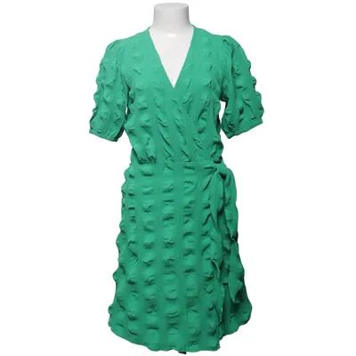 Wrap dress (Green) from Bubbleroom Polyester