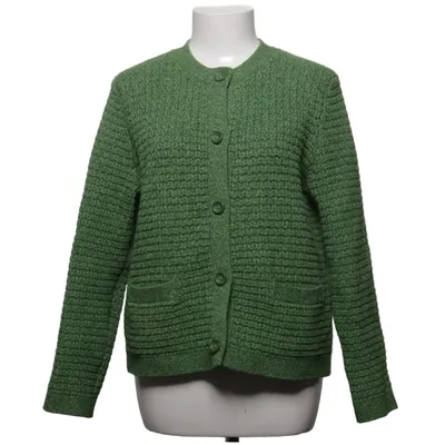Cardigan (Groen) van Uniqlo Acryl, Katoen, Polyester