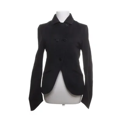 Pea coat (Black) from Denham Cotton, Polyester