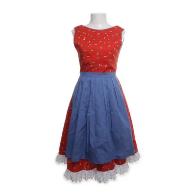 Dirndl (Red, Blue, Multicolored) from Melega Cotton