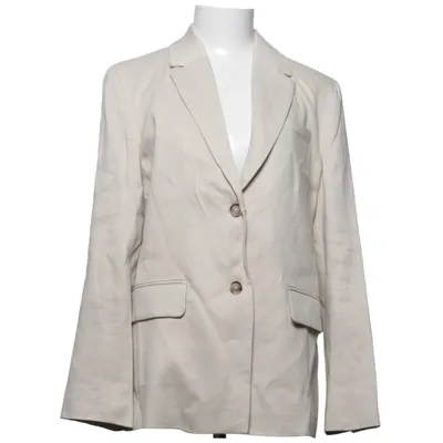 Blazer (Beige) von GANT Elasthan, Leinen, Viskose