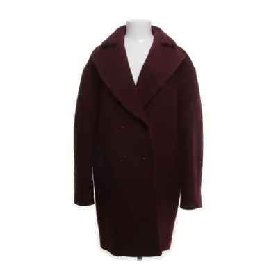 Coat (Purple) from Carven Acetate, Polyester, Wool, Viscose