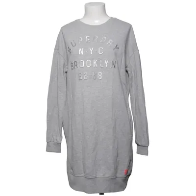 Hood dress (Gray) from Superdry Cotton, Polyester