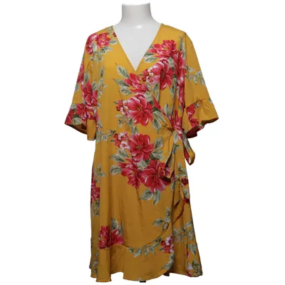Wikkeljurk (Geel, Meerkleurig) van Influence Polyester