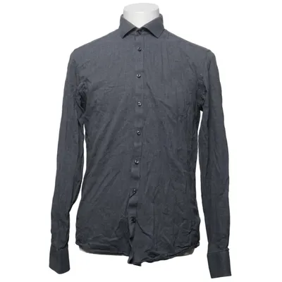 Shirt (Grijs) van Bruun & Stengade Katoen
