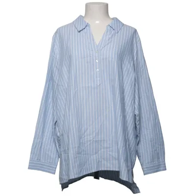 Blouse (Blauw, Wit) van Cecil Katoen