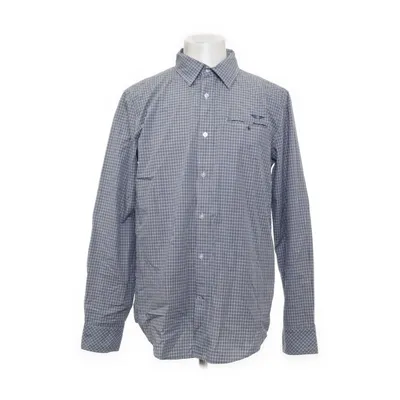 Shirt (Blue, White) from Hero by John Medoox Cotton