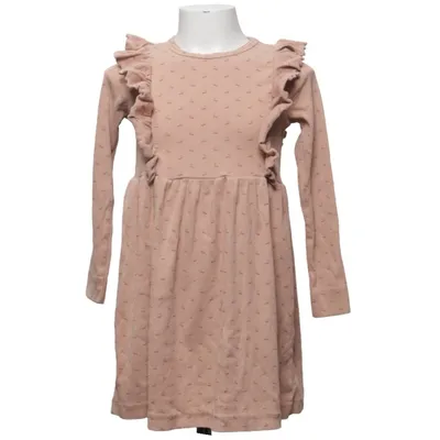 Kjole (Beige) fra Lil' Atelier Elastan, Lyocell, Økologisk bomuld