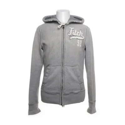 Huvtröja (Grå) från Abercrombie & Fitch Bomull, Polyester