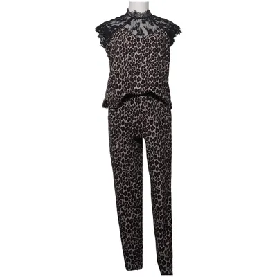 Jumpsuit (Beige, Zwart) van Liberte Elastaan, Polyester