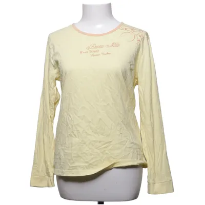 Langærmet t-shirt (Gul) fra Lady M Bomuld