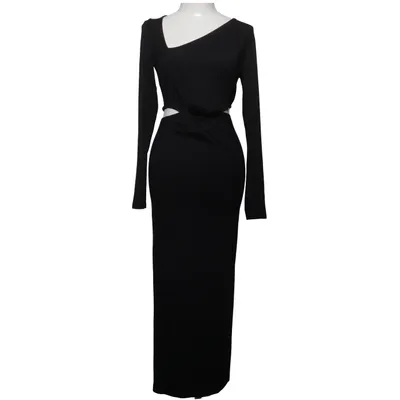 Maxikleid (Schwarz) von ASOS Design Elasthan, Viskose