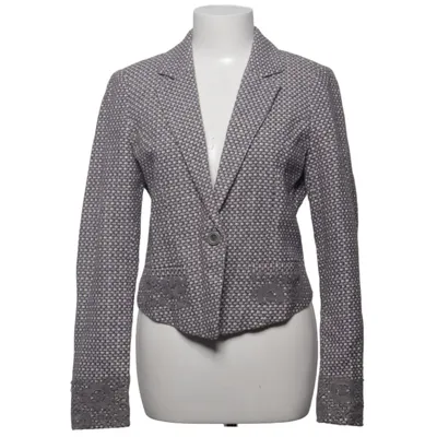 Blazer (Gray, Multicolored) from Noa Noa Acetate, Cotton, Linen