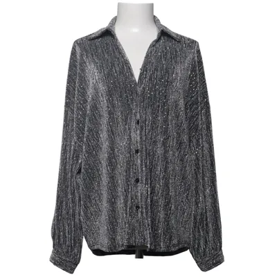 Skjorta (Silverfärgad, Svart) från Guts & Gusto Elastan, Polyester