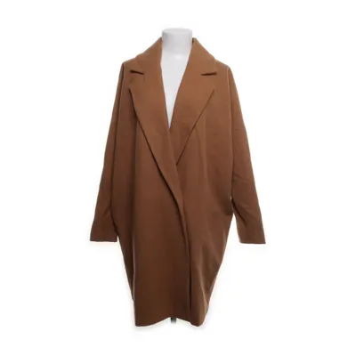 Coat (Orange) from Weekday Polyester, Wool
