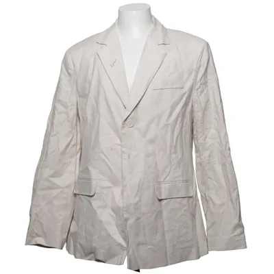 Blazer (Beige) from Collusion Cotton, Linen, Polyester