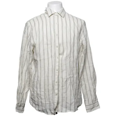 Hemd (Beige, Grün) von Dressmann Leinen