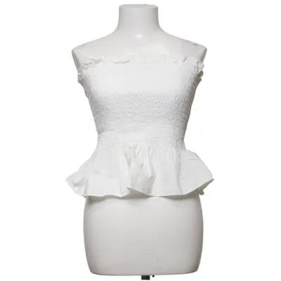 Tube top (White) from Gina Tricot Cotton