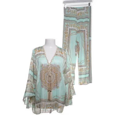 Set (Grön, Guldfärgad) från Trois Ka Elastan, Polyester