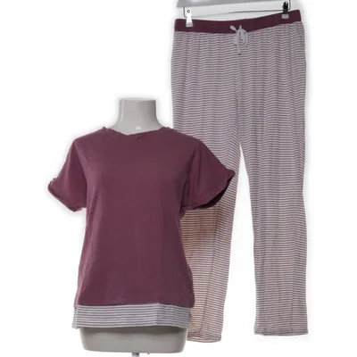 Pyjamas (Vit, Röd) från Tchibo Ekologisk bomull