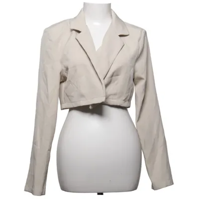 Blazer (Beige) van Glamaker Elastaan, Polyester
