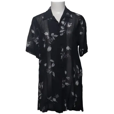 Chemise à manches courtes (Noir, Blanc) de Public Viscose