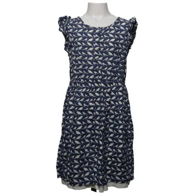 Jurk (Blauw, Wit) van Zara Kids Katoen, Viscose