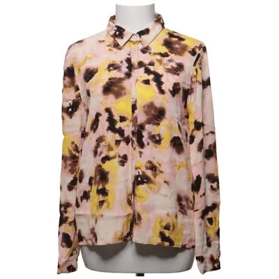Blouse (Roze, Geel, Bruin) van Ichi Viscose