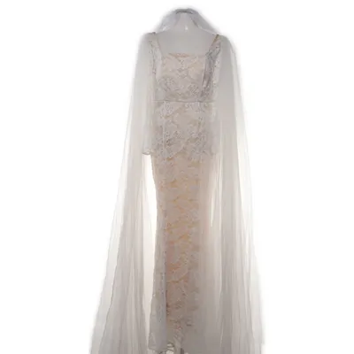 Brudekjole (Beige, Hvid) fra Shein Curve Polyester