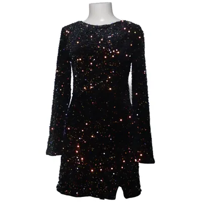 Cocktail dress (Black, Multicolored) from D&M Polyester