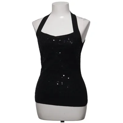 Tank­top (Schwarz) von Michel Klein Nylon, Polyester, Viskose
