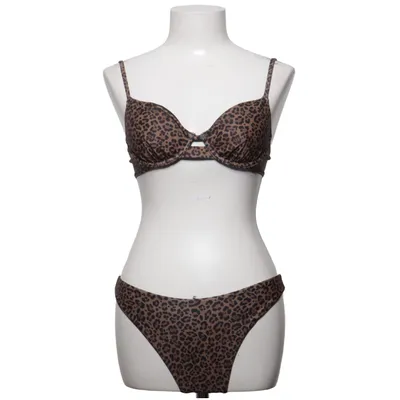 Bikini (Brown, Black) from Bik Bok Swimwear Elastane, Recycled polyester