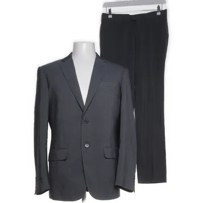 Jakkesæt (Grå, Flerfarvet) fra Marcus Polyester, Viscose