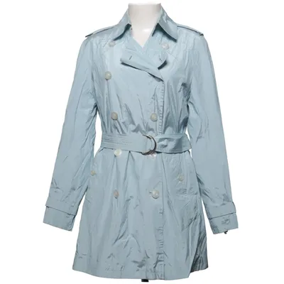 Trench-coat (Bleu) de Concept UK Coton, Polyester
