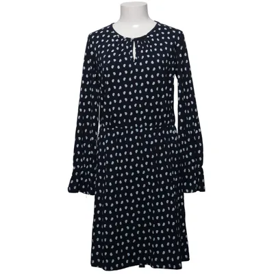 Dress (Blue, White) from People Tree Elastane, Organic cotton