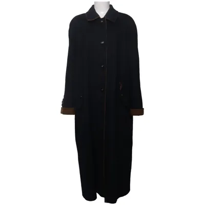 Manteau (Bleu, Marron) de Dahléns Polyester, Laine