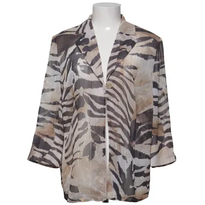 Short sleeve shirt (Beige, Black, White, Multicolored) from Hermann Lange Polyester