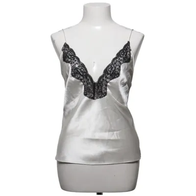 Pajama top (White, Black) from Gina Tricot Elastane, Recycled polyester