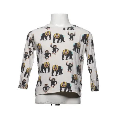 Long sleeve T-shirt (Beige, Multicolored) from Lindex Cotton, Elastane