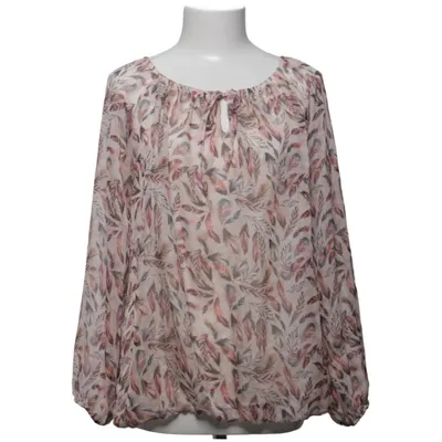 Blouse (Beige, Multicolore) de Audrey Polyester, Viscose