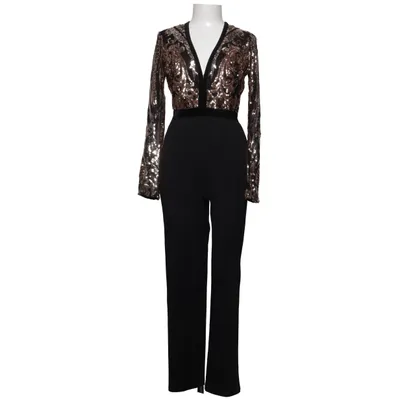 Jumpsuit (Black, Gold) from Stephanie Pratt Elastane, Polyester