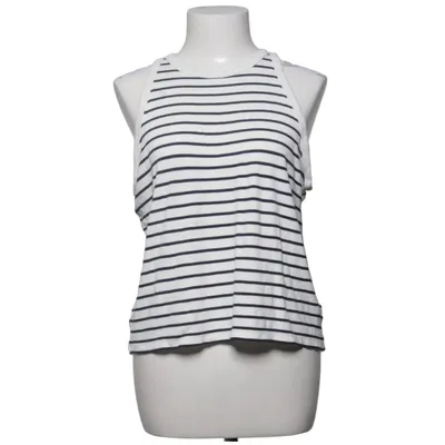Tank Top (White, Black) from Holly & Whyte by Lindex Elastane, Viscose