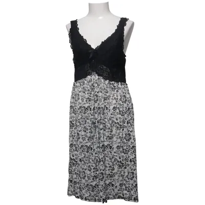 Nightgown (Black, White) from Hunkemöller Elastane, Viscose