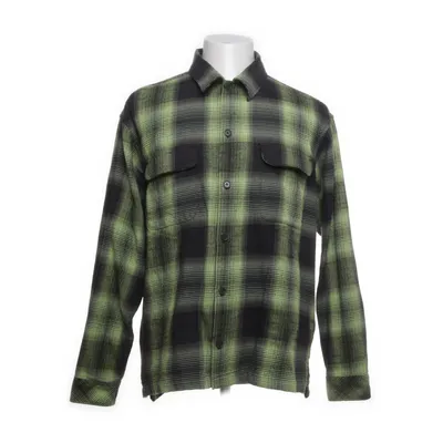 Flanellen overhemd (Groen, Zwart) van Samsøe & Samsøe Katoen, Linnen, Polyester