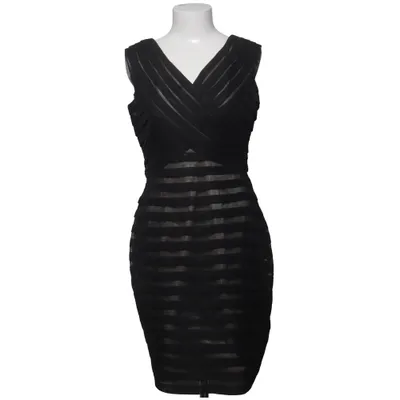 Robe de cocktail (Noir, Beige) de Adrianna Papell Élasthane, Polyamide, Polyester