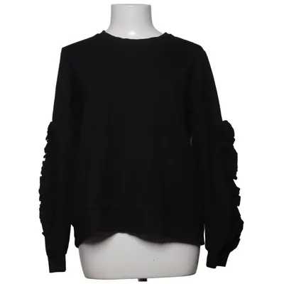 Sweatshirt (Black) from Visual Clothing Project Elastane, Polyamide, Viscose