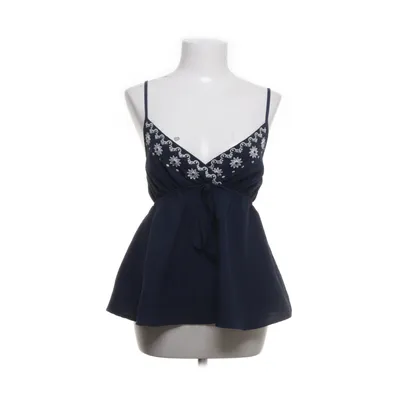 Linne (Blå, Vit) från Shein Elastan, Polyester