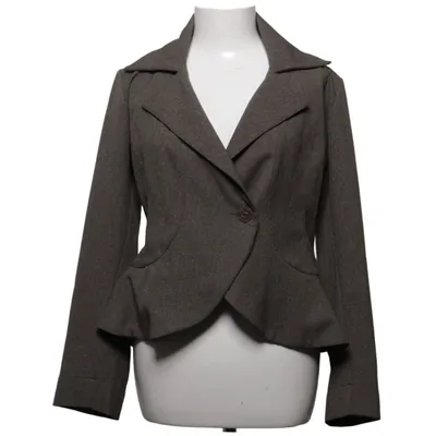 Blazer (Green) from Branting Elastane, Polyester, Viscose