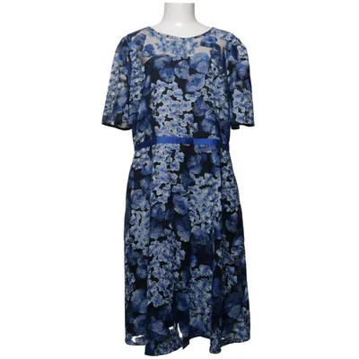 Dress (Blue, Black) from Apart Glamour Elastane, Polyester